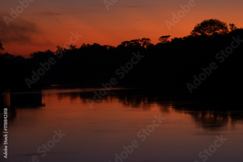 Nascer do sol, Amazônia photo