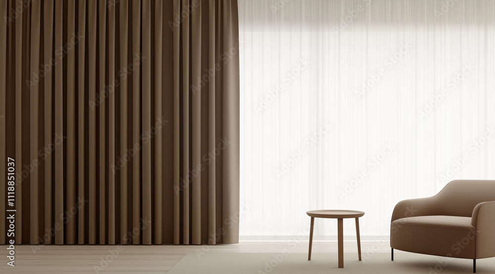 Sophisticated Chocolate Suede Curtains and Drapes for Elegant Windows Sophisticated Chocolate Suede Curtains and Drapes for Elegant Windows