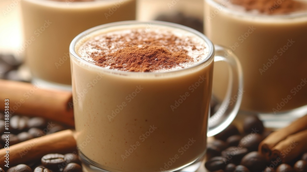 Specialty Coffees and Teas Masala chai - Spiced tea made with black tea milk and aromatic spices for a bold and flavorful drink Isolated solo on plain background Specialty Coffees and Teas Masala chai - Spiced tea made with black tea milk and aromatic spices for a bold and flavorful drink Isolated solo on plain background