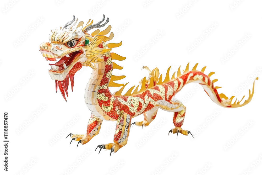 Golden Dragon Sculpture Captures Mystical Majesty and Powerful Dragon Symbolism Golden Dragon Sculpture Captures Mystical Majesty and Powerful Dragon Symbolism