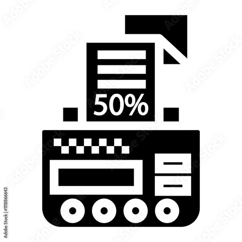 taximeter Solid icon