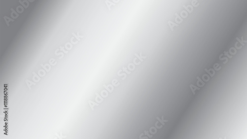 Silver gradient background. abstract blurred texture metallic foil texture vector illustration for luxury frame ,elegant light and shiny  Realistic silver, gradient mesh. High resolution