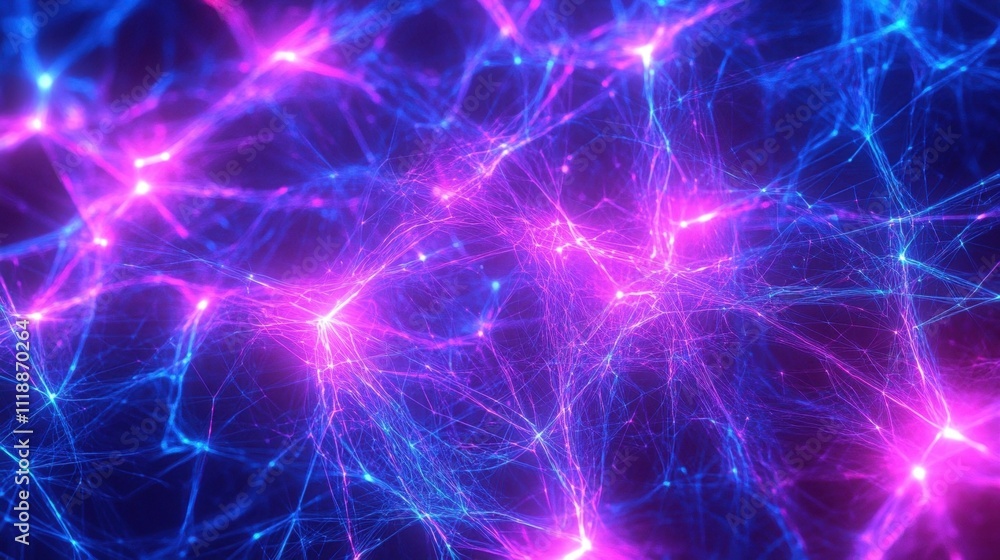 Abstract Neural Network Background Abstract Neural Network Background