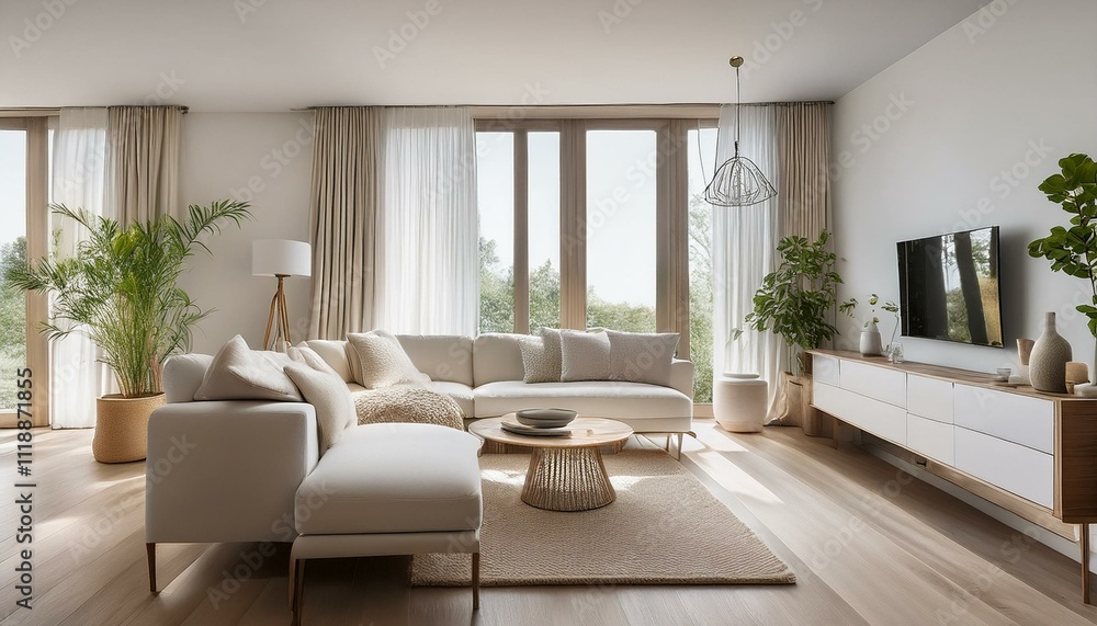 Trendy decor elements for white and neutral living room spaces Trendy decor elements for white and neutral living room spaces