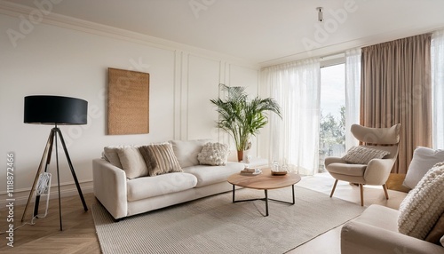 Choosing the right lighting for white and neutral living rooms