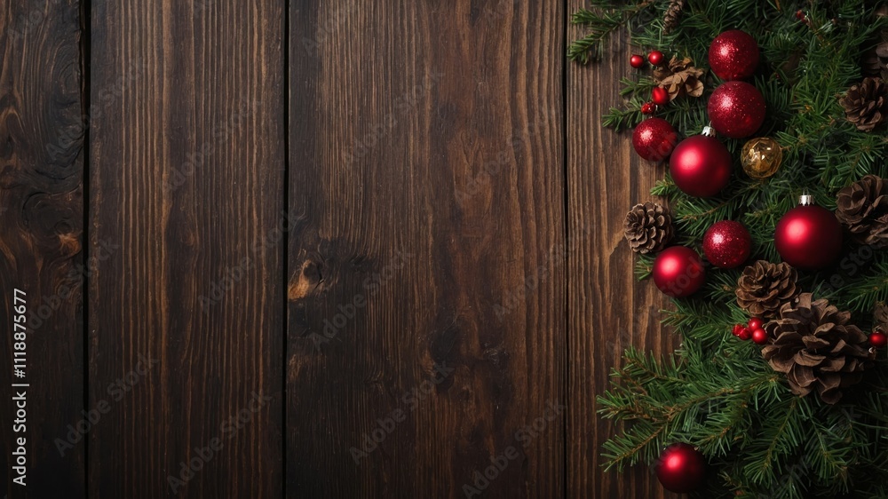 Wooden background perfect for holiday decorations display Wooden background perfect for holiday decorations display