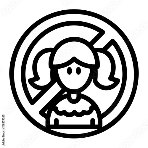 child Line Icon