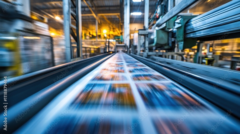 High-Speed Printing Press: A Glimpse into the Dynamic World of Mass Production High-Speed Printing Press: A Glimpse into the Dynamic World of Mass Production