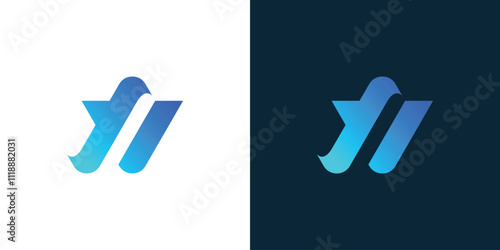 Alphabet letter Monogram Initials logo VS, V and S, Alphabet Letters VS minimalist logo design in a simple yet elegant font