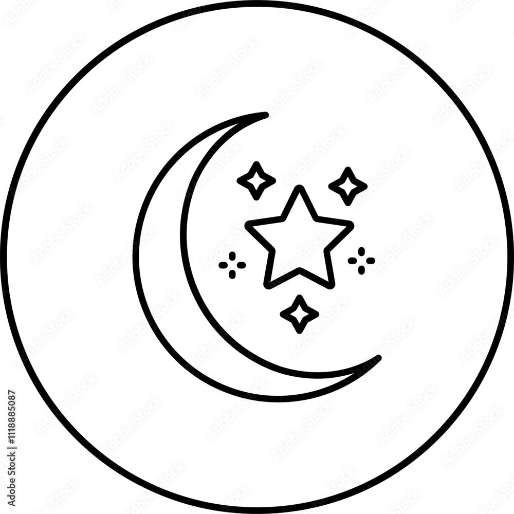 Moon Icon Moon Icon