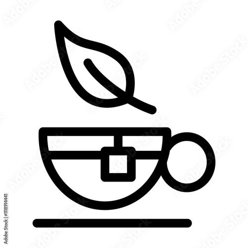 cup of tea icon template