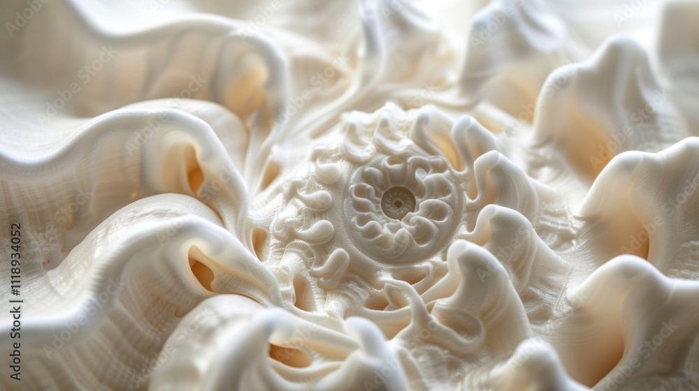 A close-up of a beautifully detailed nautilus shell. A close-up of a beautifully detailed nautilus shell.
