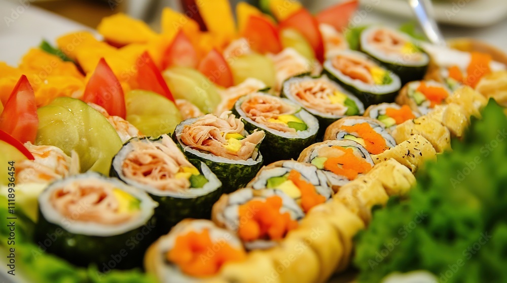Tasty Food Business Lunch, Gourmet Meal on a Professional Table Tasty Food Business Lunch, Gourmet Meal on a Professional Table