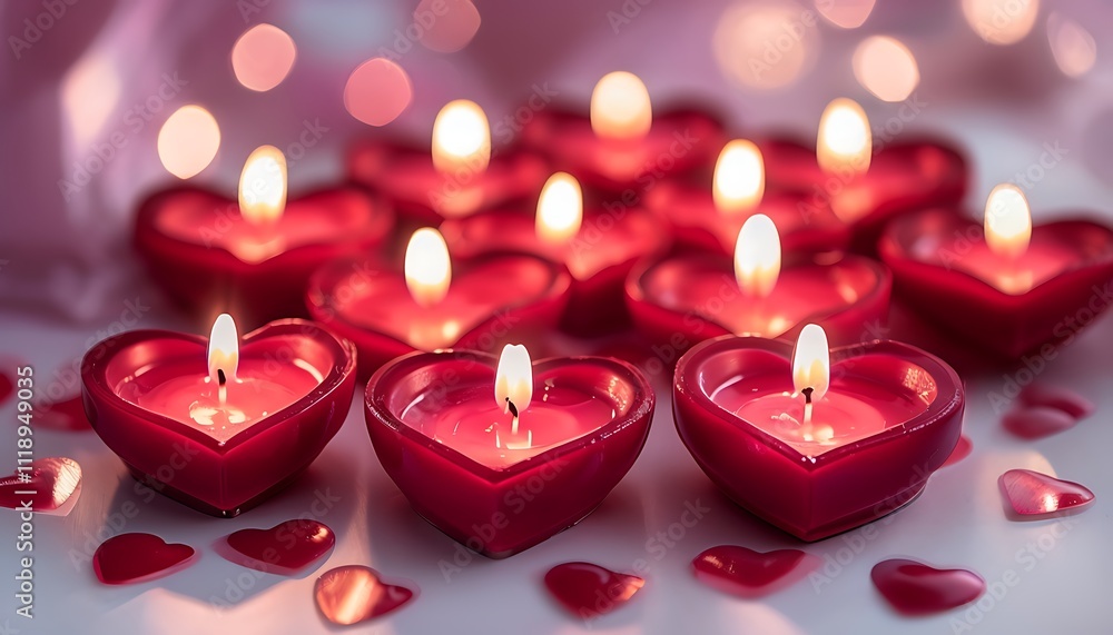 romantic candles in heart shaped holders romantic candles in heart shaped holders