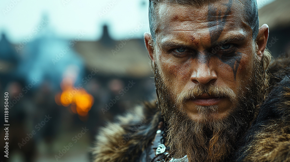Epic Viking Warriors in Battle Gear, Fierce Viking Soldiers Ready for Combat, Historical Viking Warrior Portraits Epic Viking Warriors in Battle Gear, Fierce Viking Soldiers Ready for Combat, Historical Viking Warrior Portraits