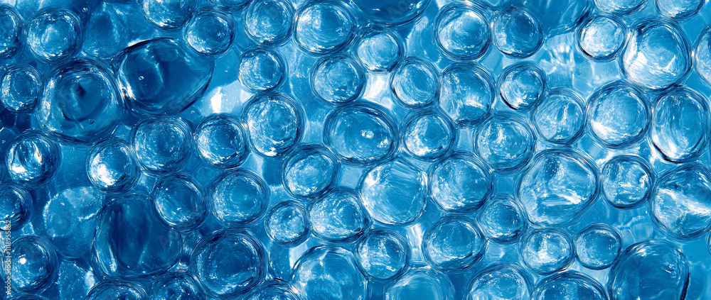 Abstract blue spheres background. Abstract blue spheres background.