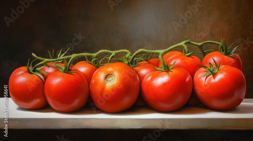 Studio Shot of Tomato photo