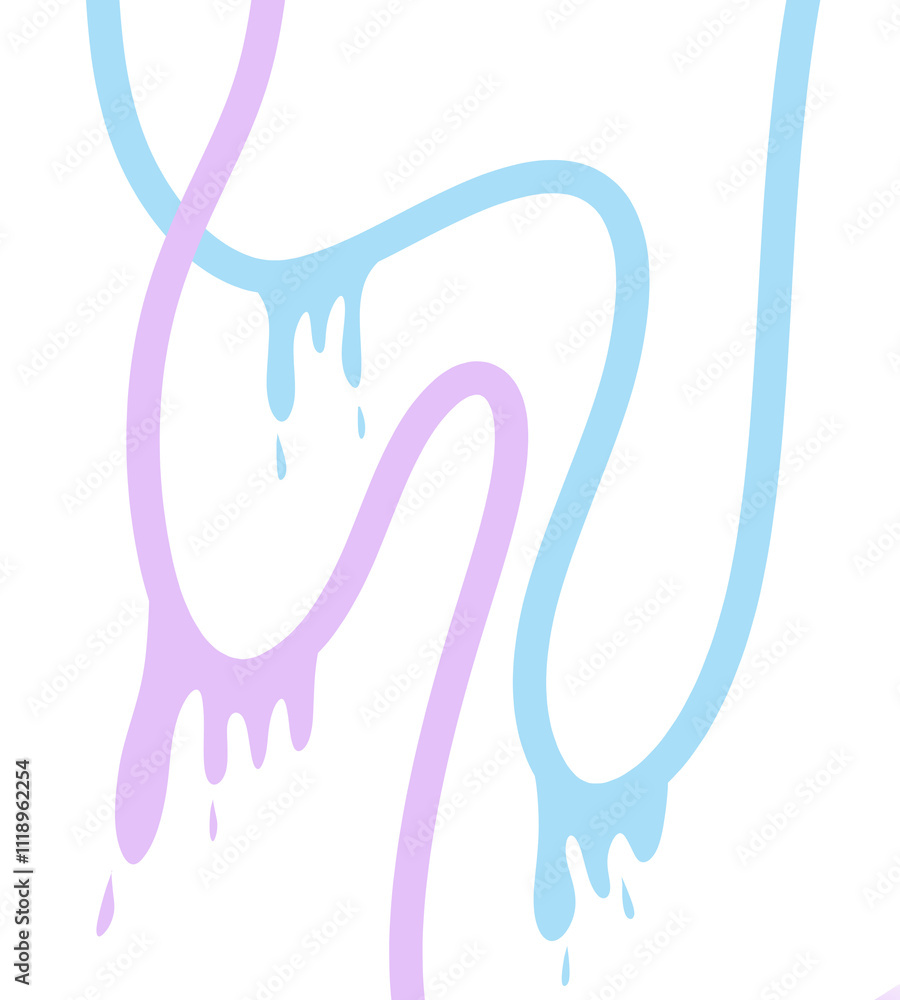 colored melted element abstract colored melted element abstract