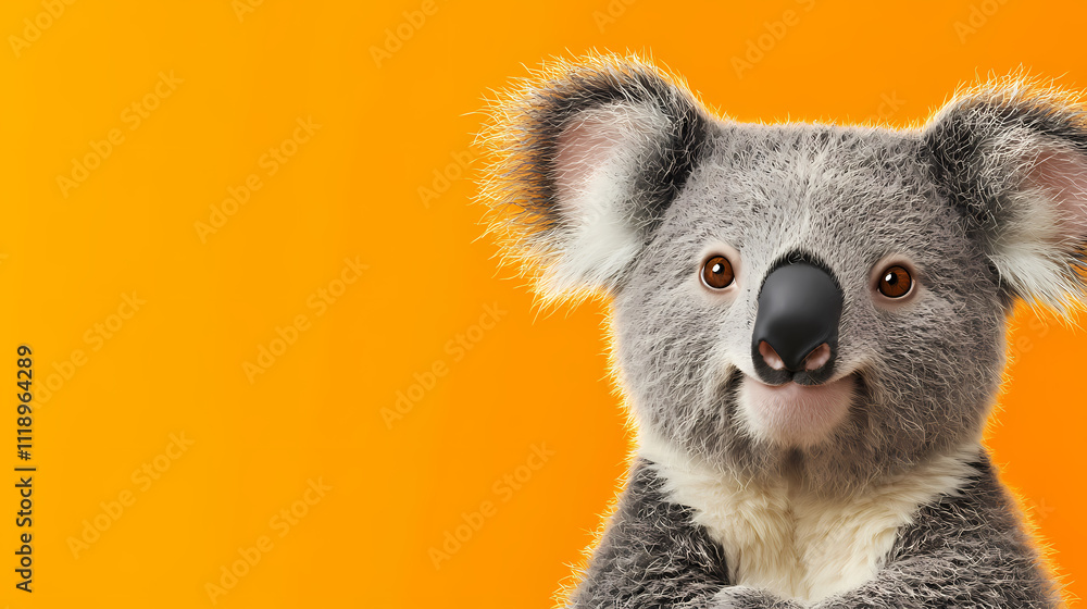 Obraz premium Illustration of cute koala