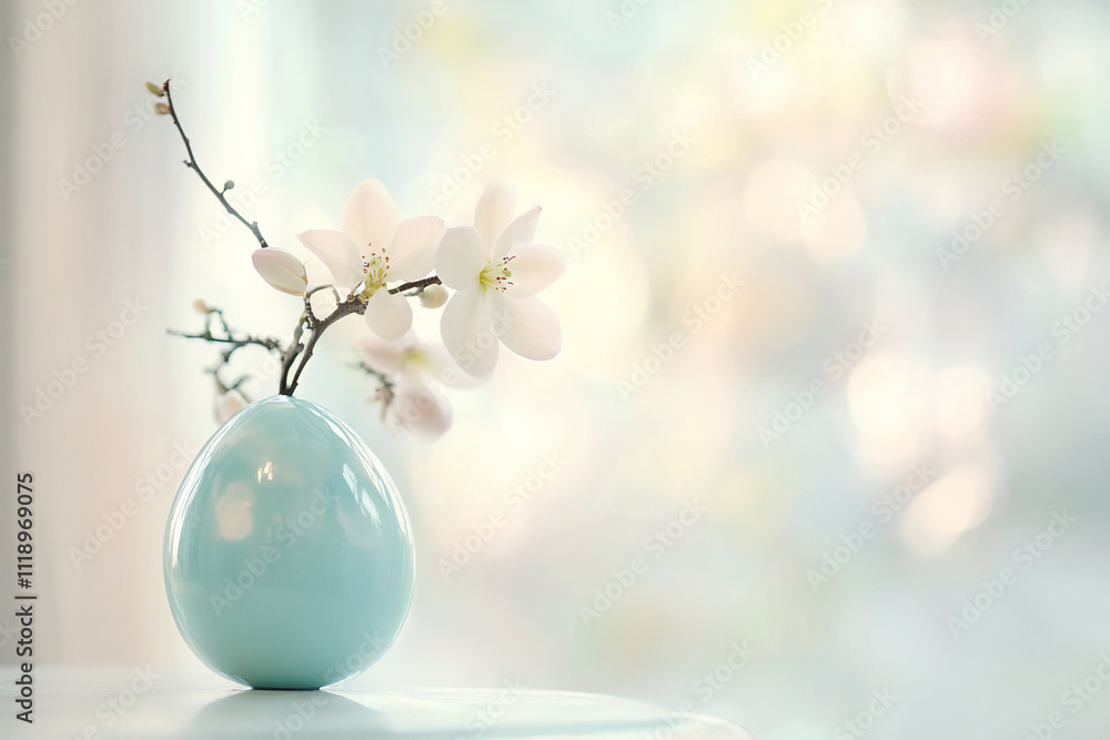 Elegant vase with flowers on a soft background. Elegant vase with flowers on a soft background.