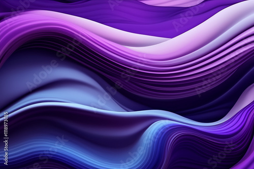 Soft and Dynamic Purple Waves in Motion