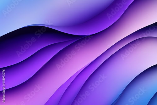 Soft and Dynamic Purple Waves in Motion