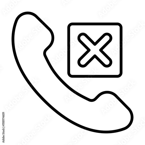 Rejected Call Icon