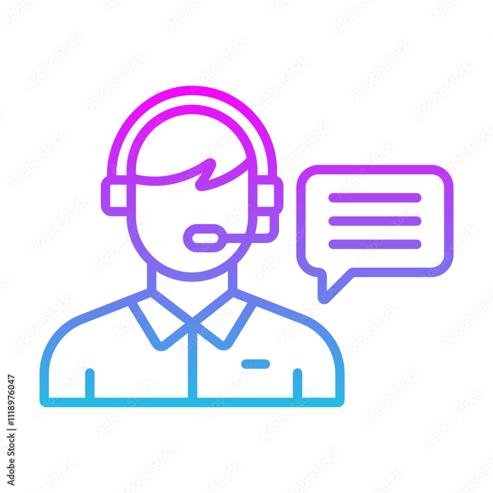Customer Service Icon Customer Service Icon