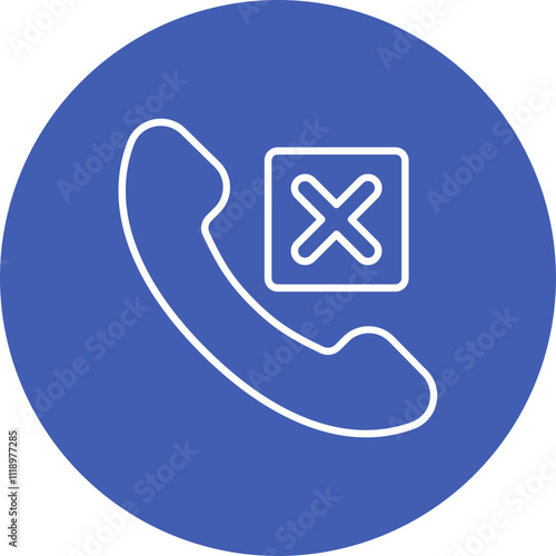 Rejected Call Icon