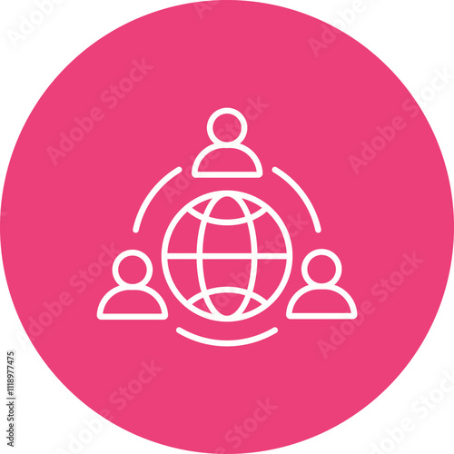 Global Network Icon photo