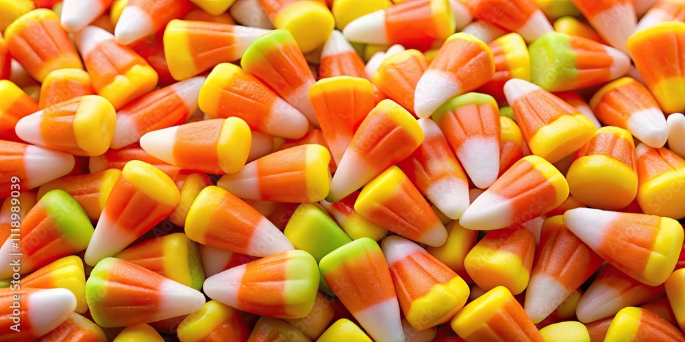 A close-up stock photo of colorful candy corn , Halloween, autumn, sweets, treats, candy, orange, yellow, white, traditional A close-up stock photo of colorful candy corn , Halloween, autumn, sweets, treats, candy, orange, yellow, white, traditional