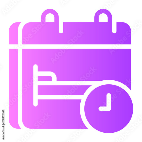 calendar gradient icon