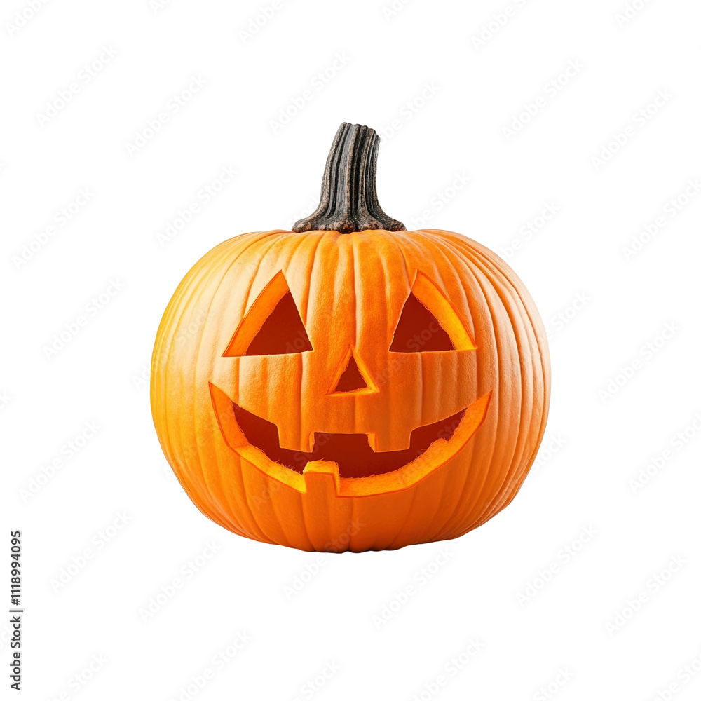 Glowing Jack-o'-lantern Pumpkin for Halloween Glowing Jack-o'-lantern Pumpkin for Halloween