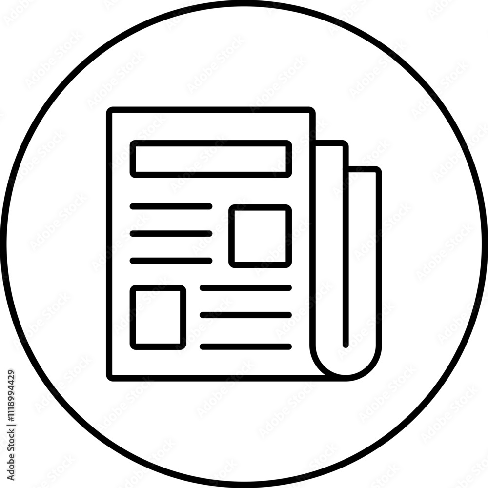 Newspaper Icon Newspaper Icon