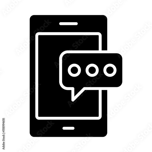 Mobile Chat Icon