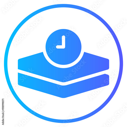 mattress gradient icon