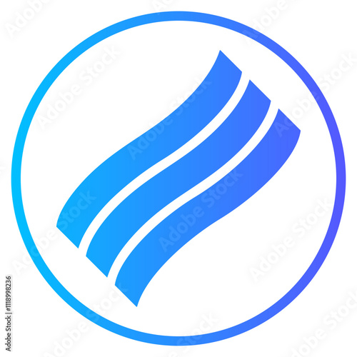 wiping gradient icon