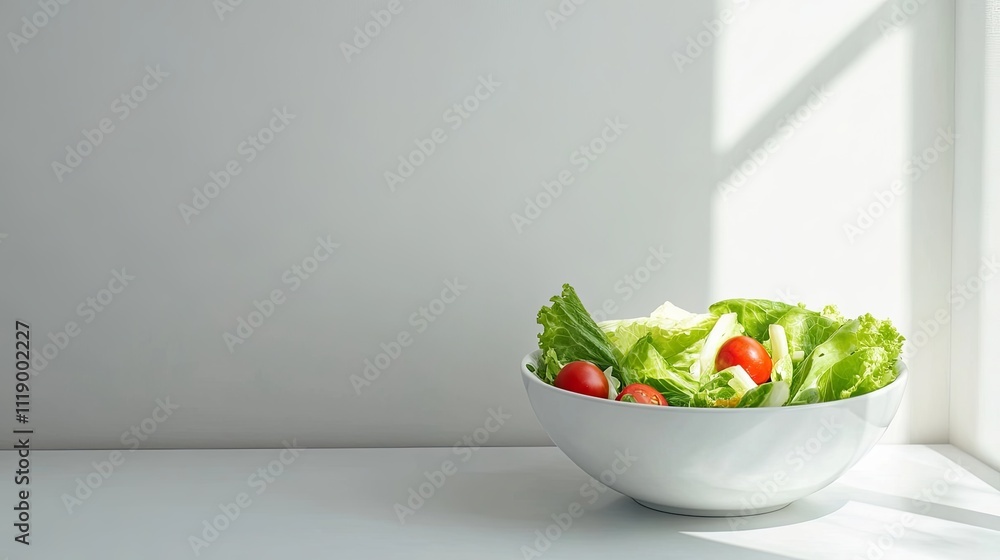 Fresh, vibrant vegetables in a bowl, a healthy and delicious meal