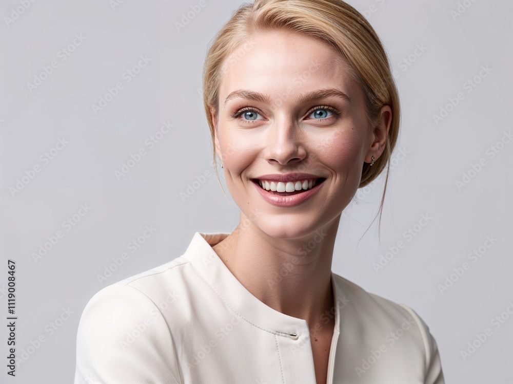 Businesswoman portrait- confident and beautiful, professional shot Businesswoman portrait- confident and beautiful, professional shot