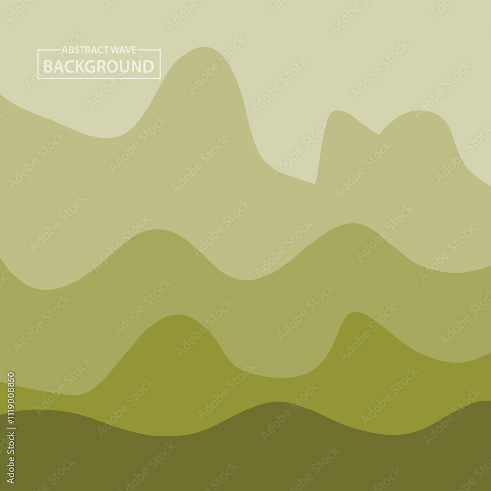 Fototapeta premium Water Wave Background Design, Abstract Vector Blue Ocean Walpaper Template
