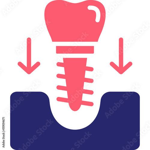 Dental Implant Icon