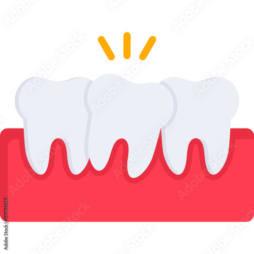 Crowded Teeth Icon