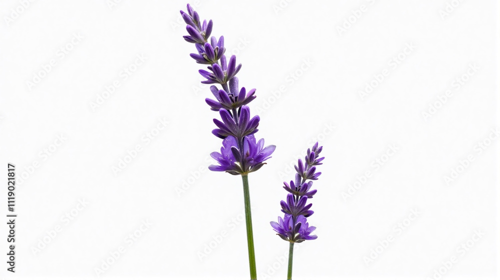 Naklejka premium lavender isolated