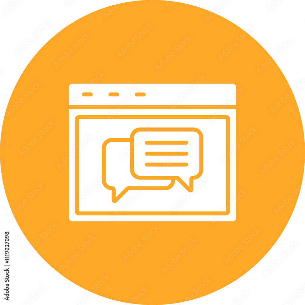 Online Chat Icon Online Chat Icon