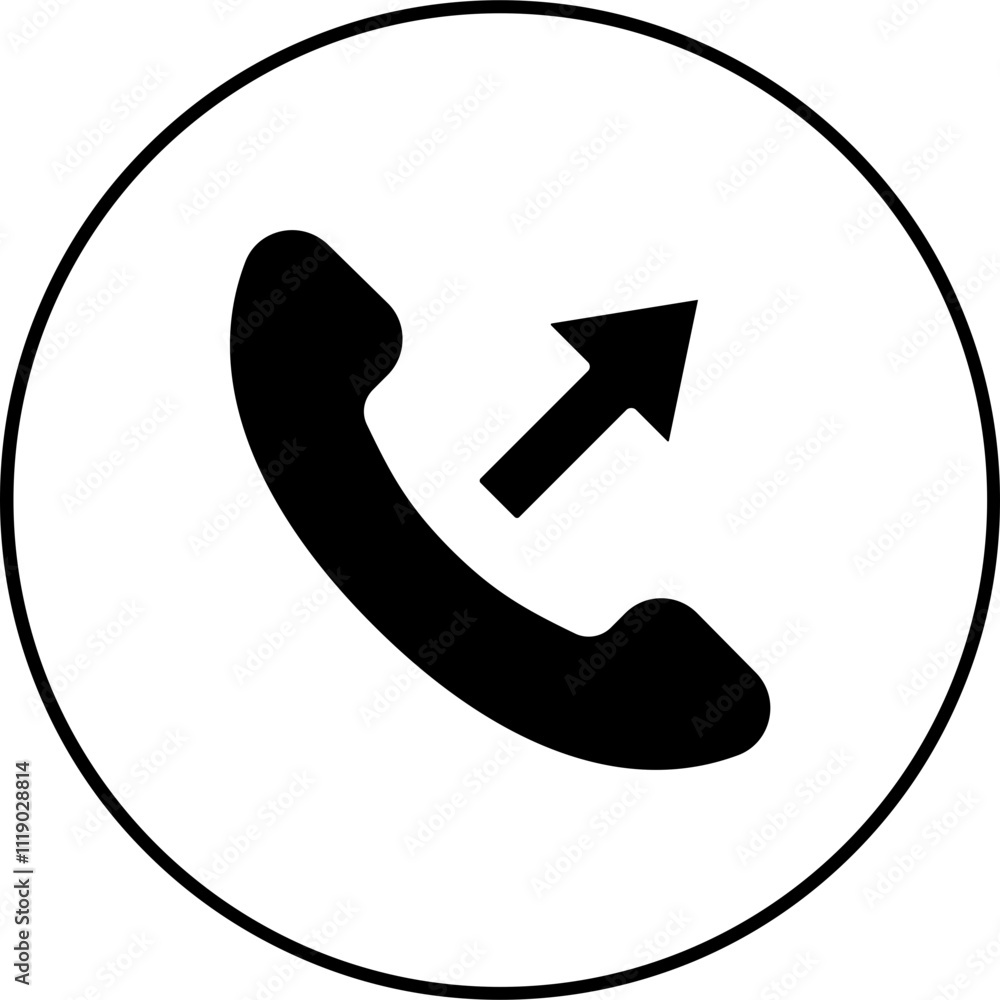 Outgoing Call Icon Outgoing Call Icon
