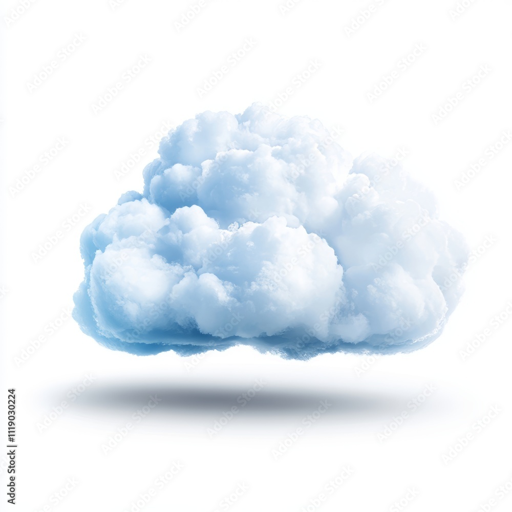Soft White Cloud Floating in Bright Sky Background for Nature Use Soft White Cloud Floating in Bright Sky Background for Nature Use
