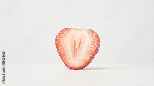 Juicy Strawberry Half:  A c...