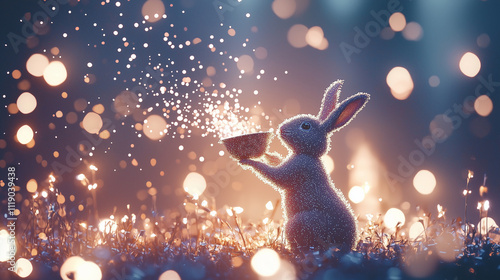 Enchanted Forest Bunny: A w...