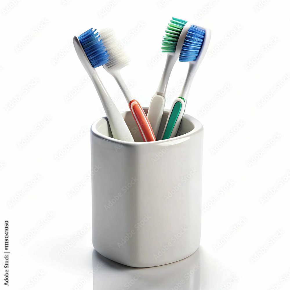 A single toothbrush with a sleek design, featuring soft bristles