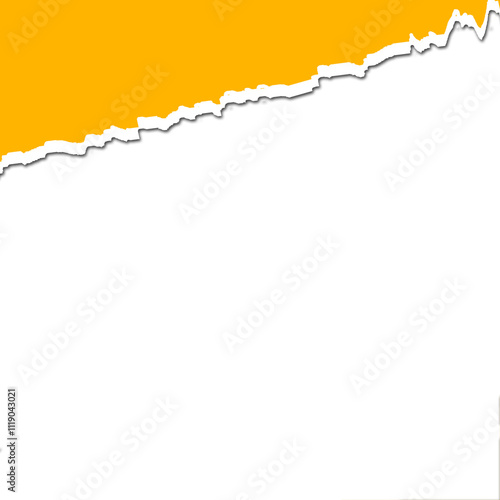 Torn Paper Border Transparent Background